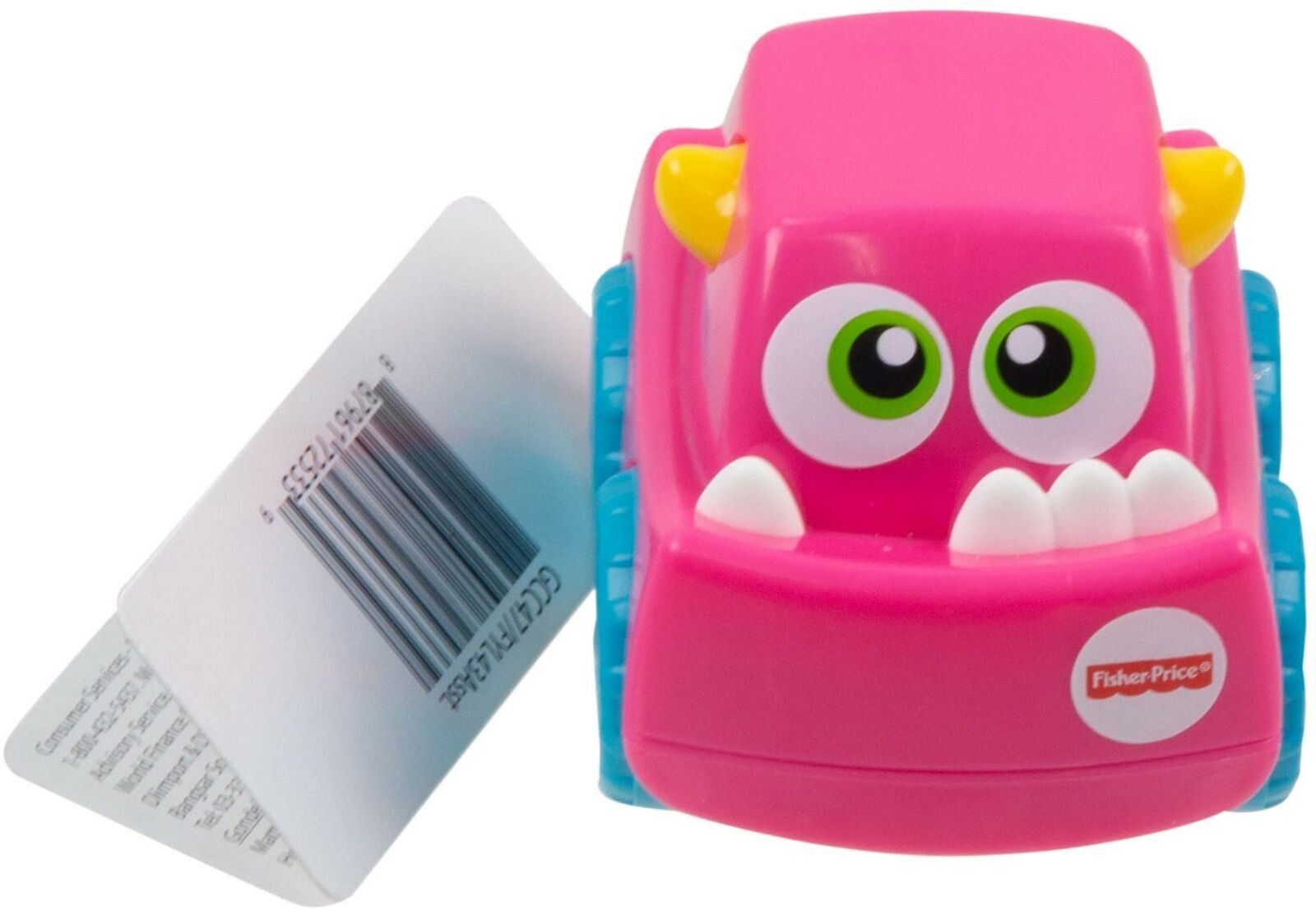 Fisher-Price MINI MONSTER Vehicle #4 Pink Toy Car Baby Vehicle Truck
