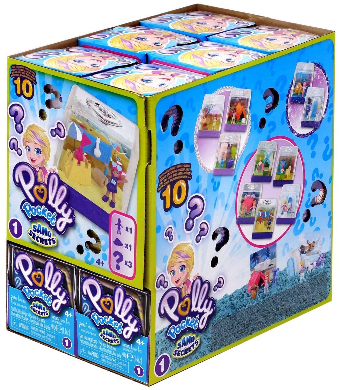 POLLY POCKET Sand Secrets Series 1 Mystery Surprise Blind Box GKJ69