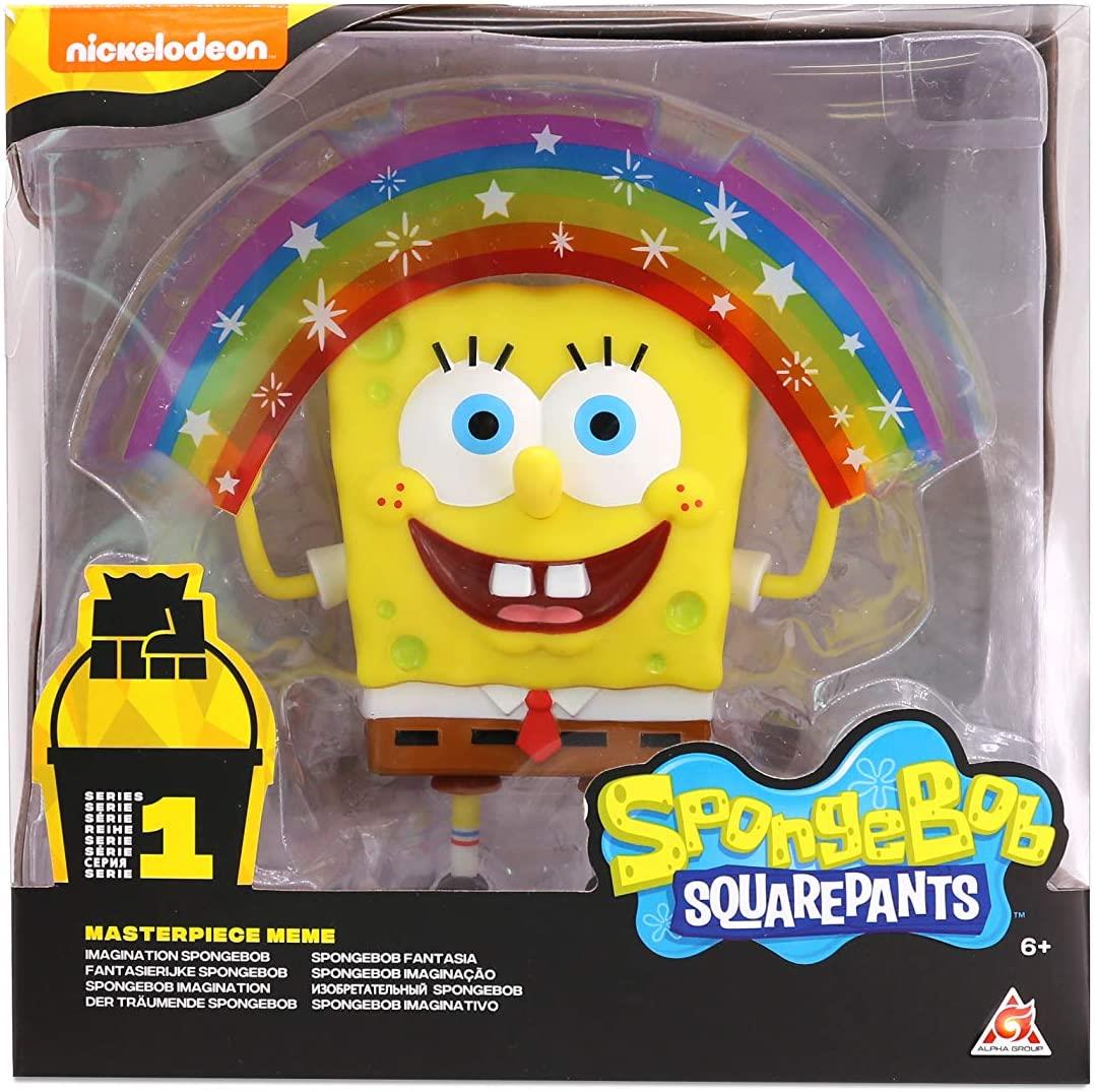 IMAGINATION SPONGEBOB Squarepants Masterpiece Meme Figure
