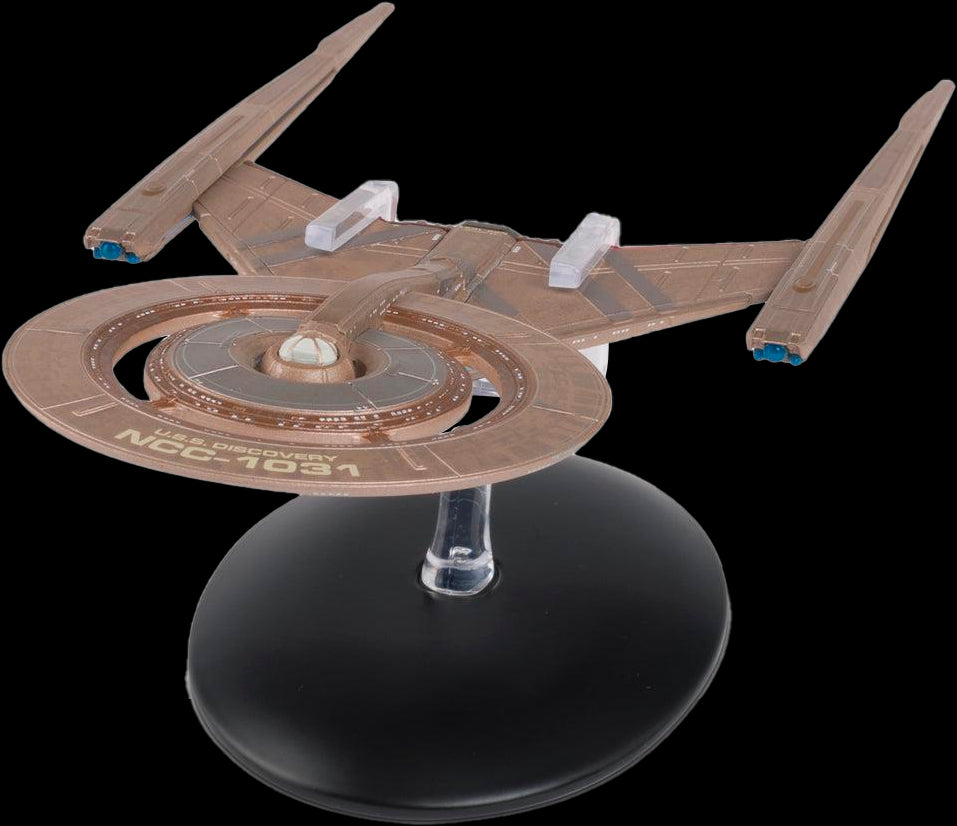 #02 U.S.S. Discovery NCC-1031 (Crossfield class) Starship Die-Cast Model Discovery SSDUK002 (Eaglemoss / Star Trek)