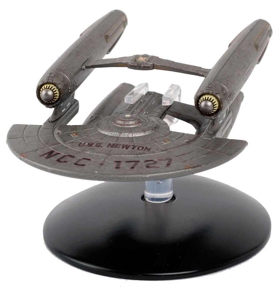 #28 U.S.S. Newton NCC-1727 (Newton-type) Model Diecast Ship BONUS ISSUE (Eaglemoss / Star Trek)