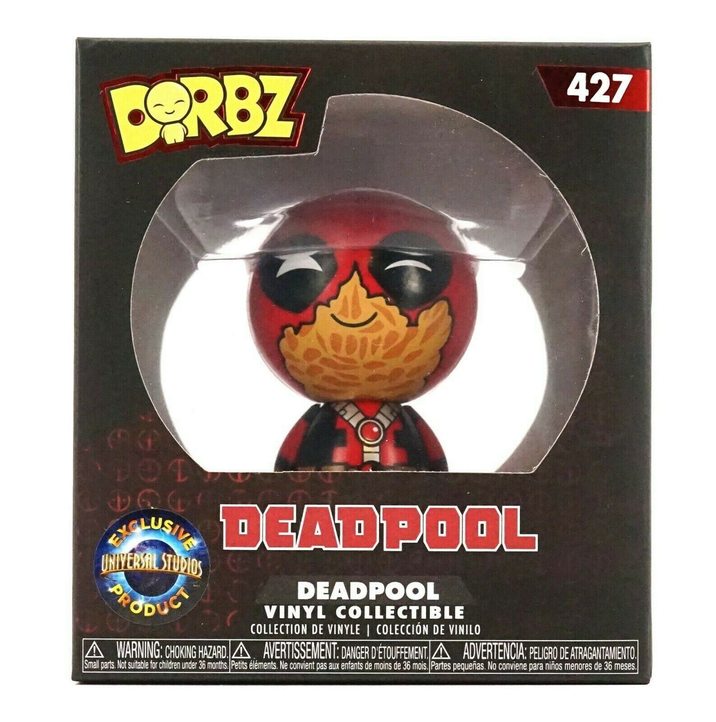 Funko Dorbz: DEADPOOL #427 [Torn Mask] Vinyl Action Collectible Figure