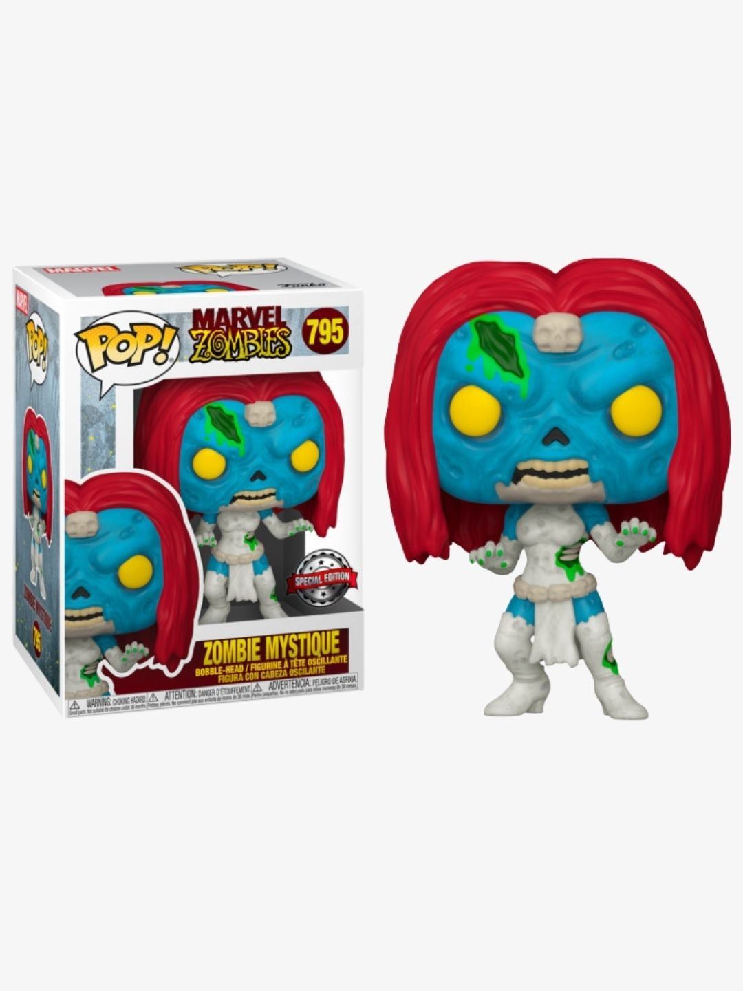 Funko POP! ZOMBIE MYSTIQUE #795 Special Edition Vinyl Marvel