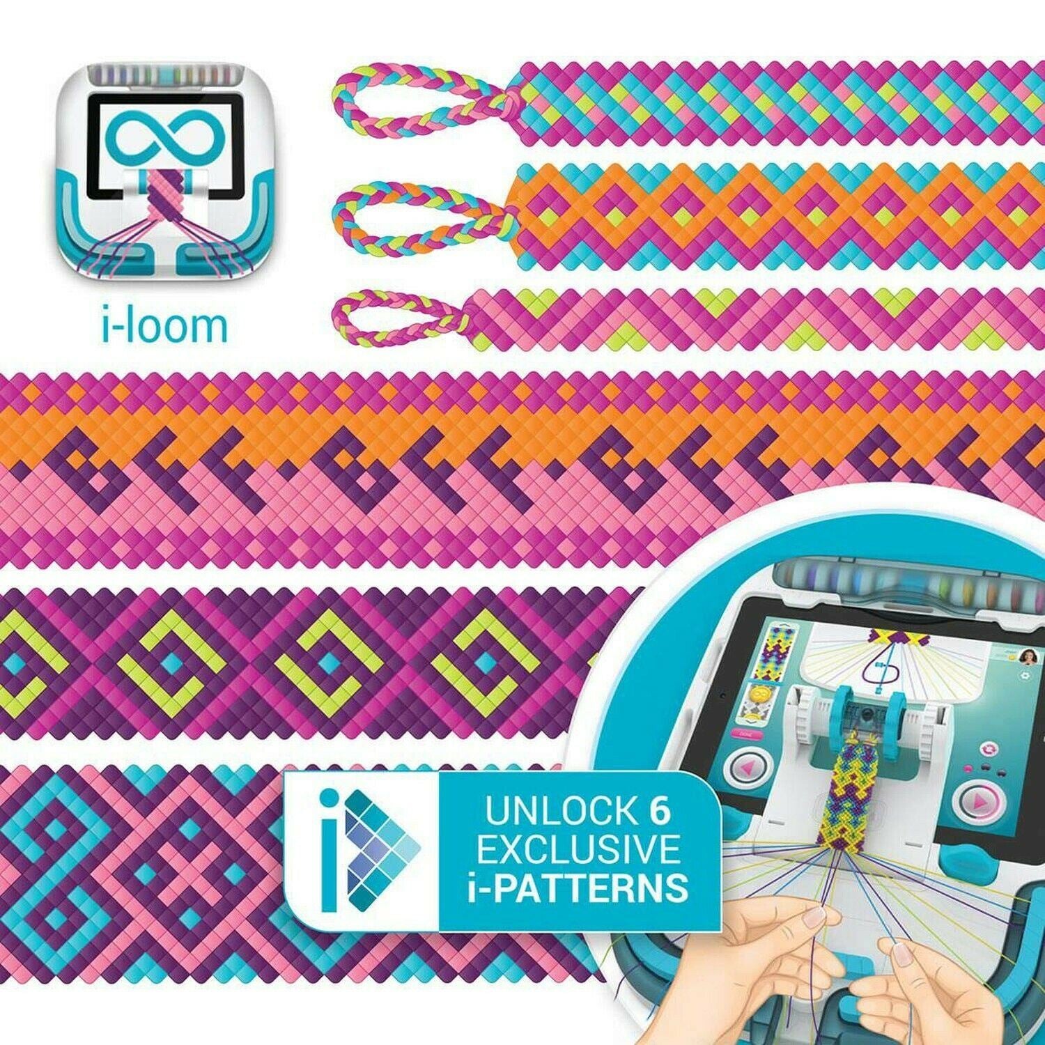 Style Me Up i-Loom DELUXE STARTER PACK Beyond Friendship Bracelets Kit - Crea...