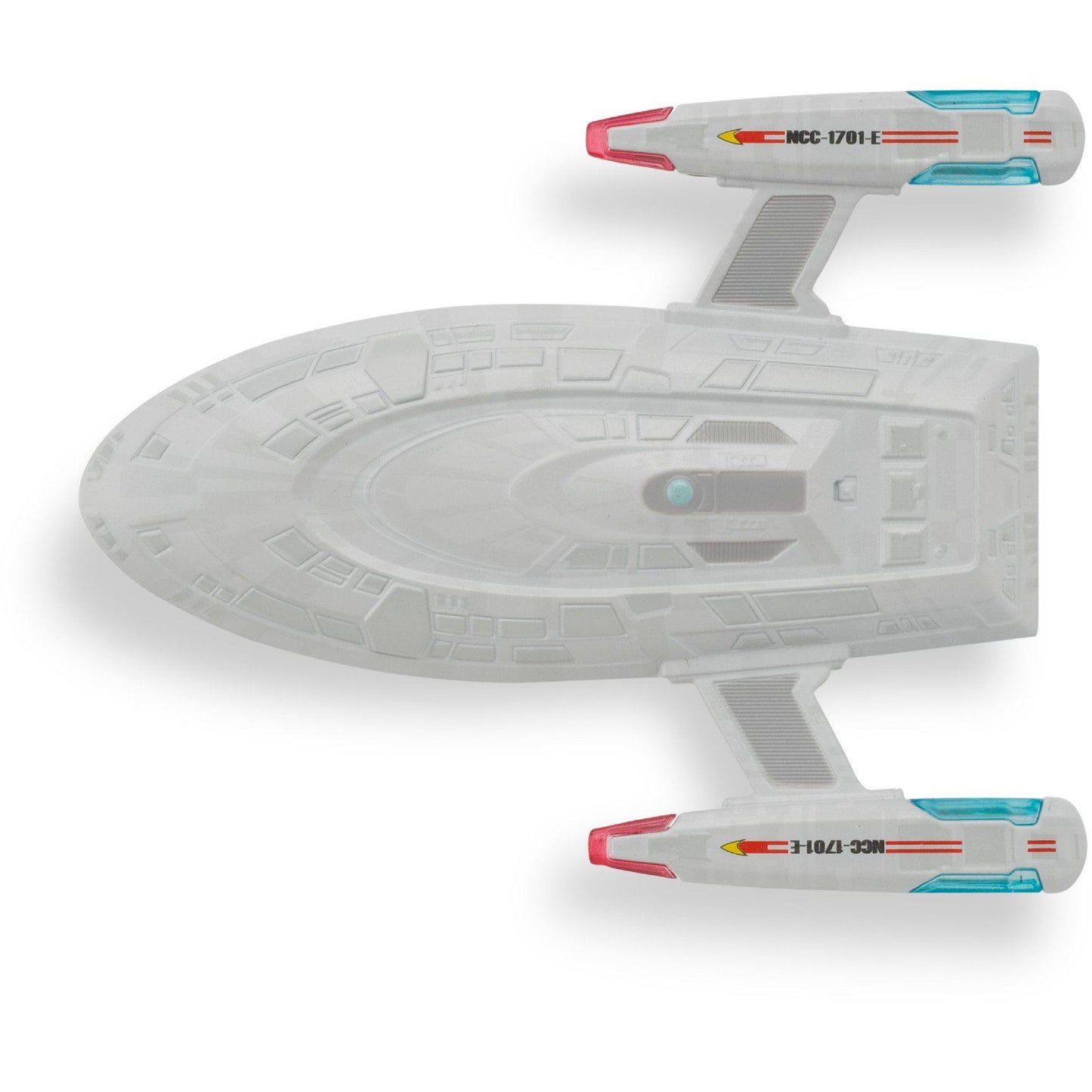 #75 Cousteau (Captain's Yacht) USS Enterprise NCC-1701-E Starship Model Die Cast Ship (Star Trek)