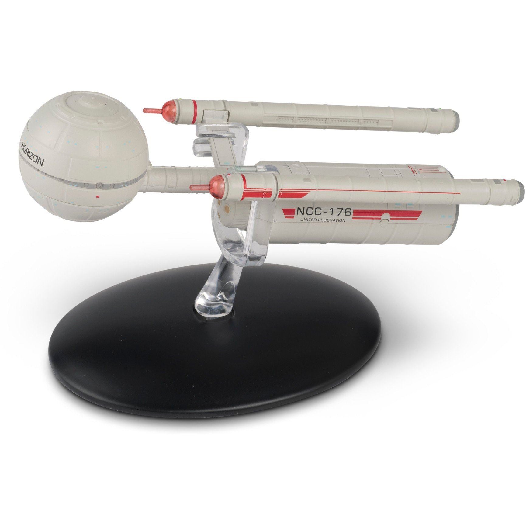 #100 Daedalus-class (U.S.S. Horizon NCC-176) Starship Die Cast Ship STDC100 (Eaglemoss / Star Trek)