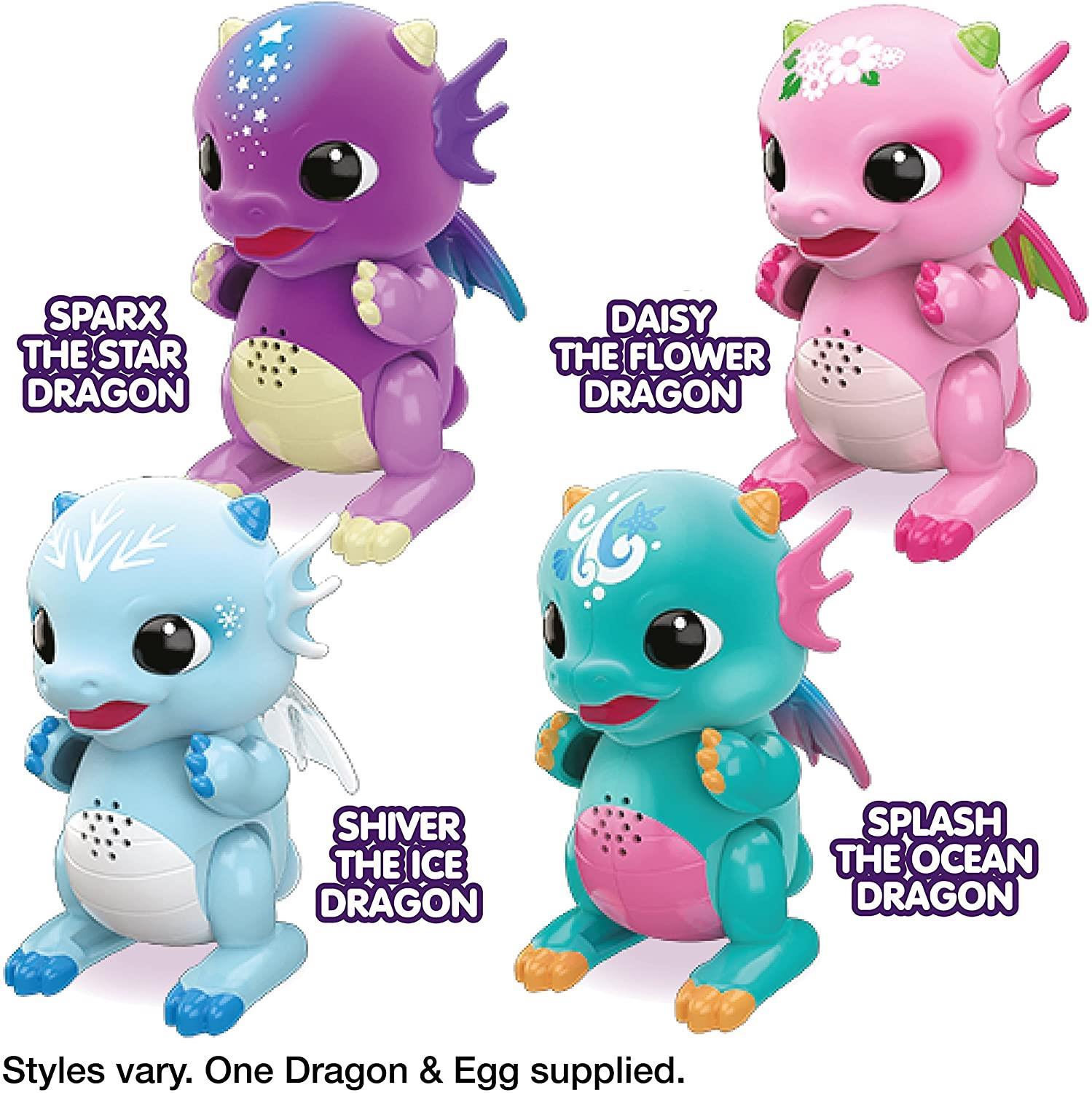 Green Little Live Pets Surprise Baby Dragon Egg Interactive Pet Toy