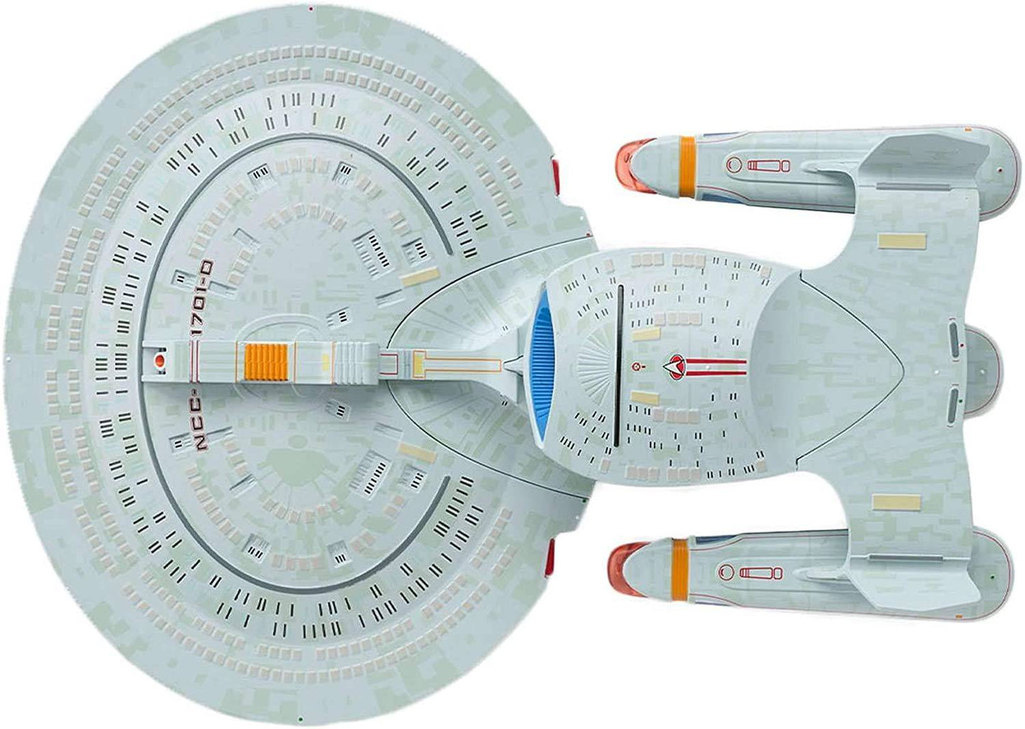 #20 Future U.S.S. Enterprise NCC-1701-D ('All Good Things…') XL EDITION Model Diecast Ship (Eaglemoss / Star Trek)