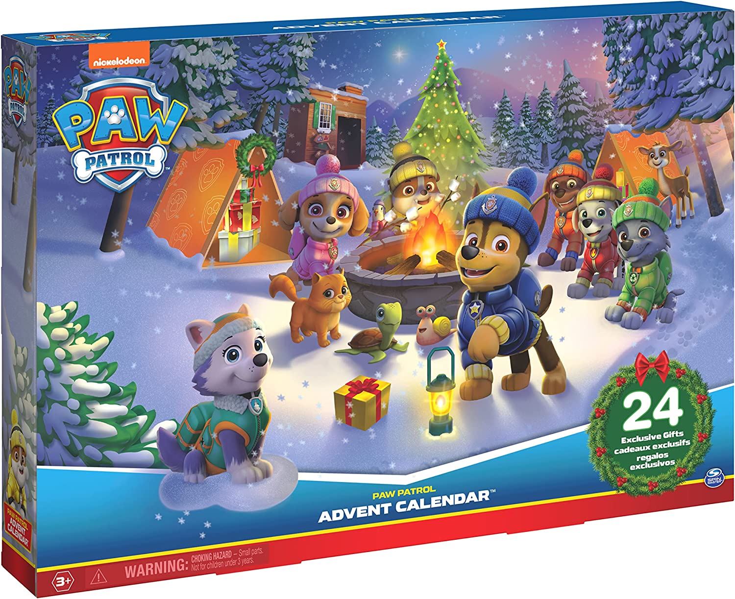 PAW PATROL 2023 Christmas Countdown Advent Calendar 6063791 Surprise Toys