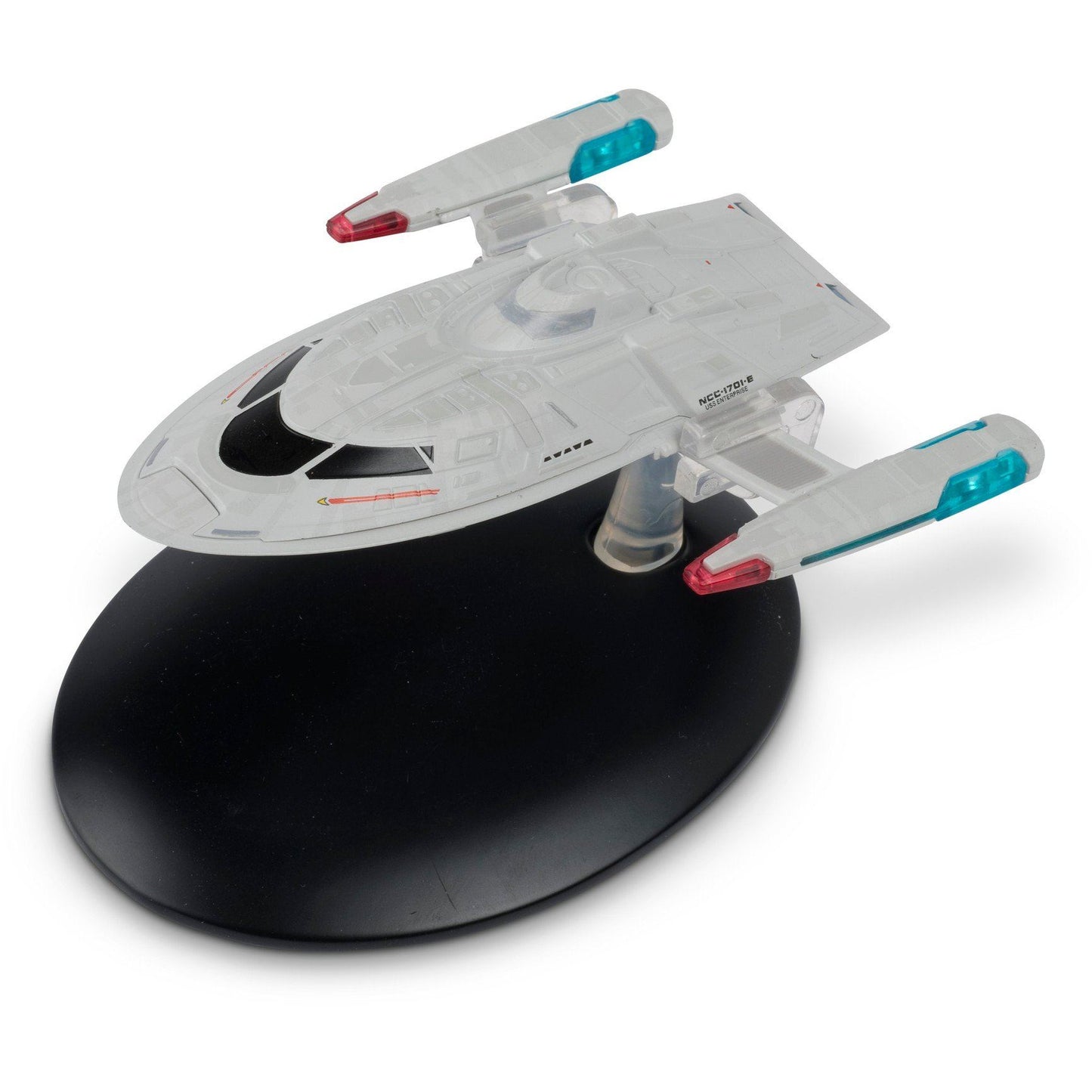 #75 Cousteau (Captain's Yacht) USS Enterprise NCC-1701-E Starship Model Die Cast Ship (Star Trek)