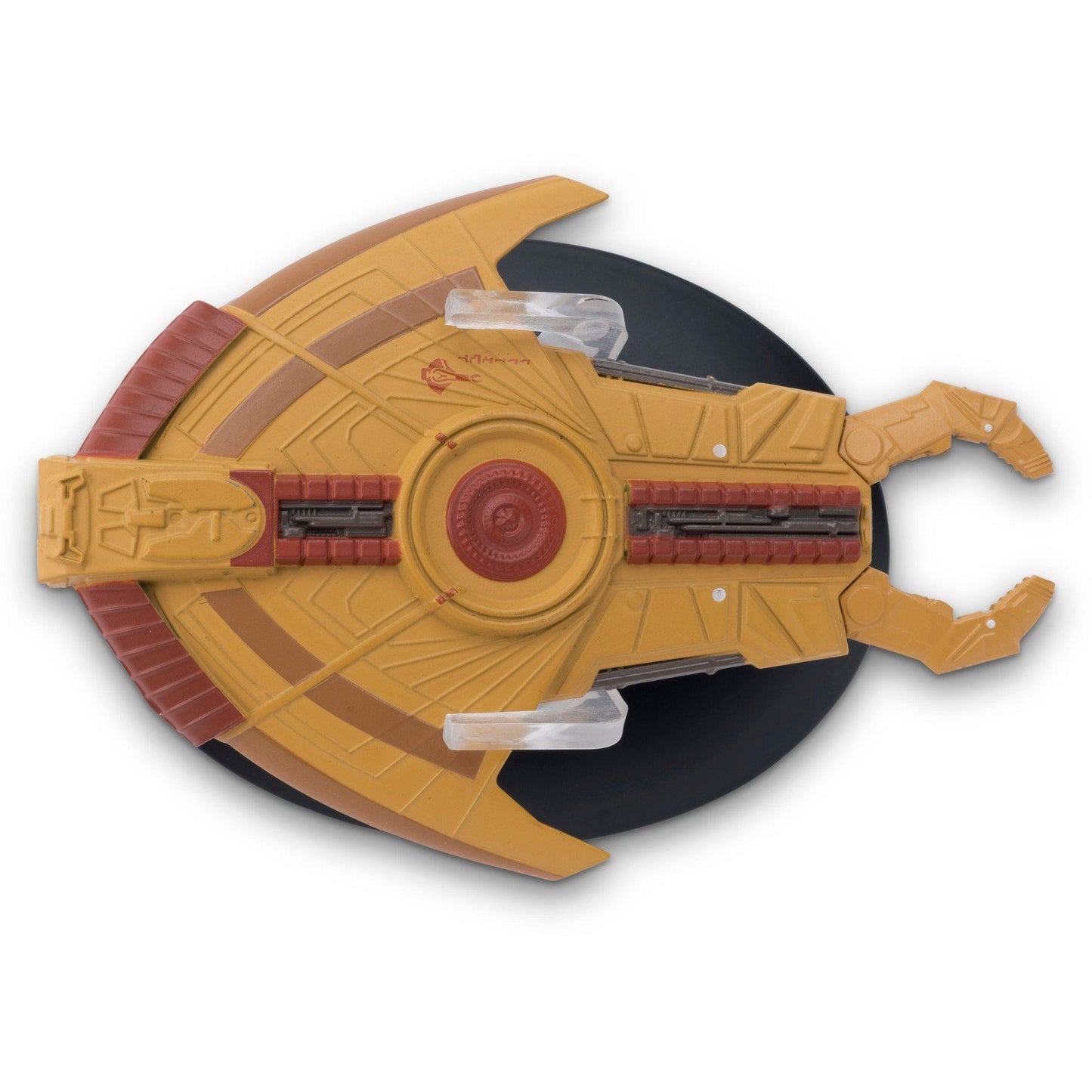 #33 Cardassian Hideki Starship Model Die Cast Ship Eaglemoss Star Trek