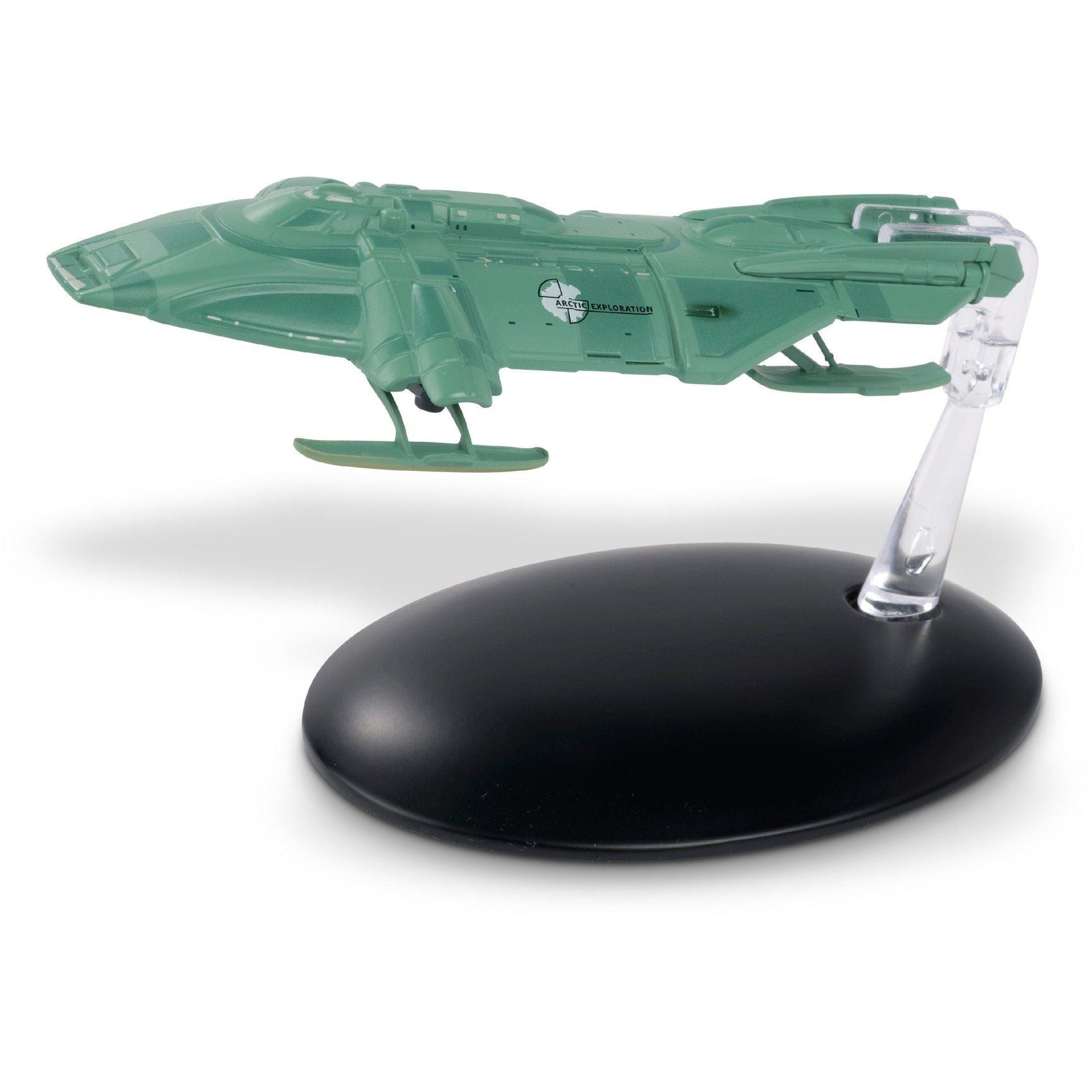 #131 Arctic One (United Earth) Moon Transport Model Die Cast Ship (Eaglemoss / Star Trek)