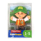 Fisher-Price Little People RECYCLING MAN WORKER Figure Pre-School Toy
